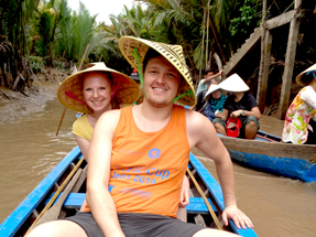 We got the fiever in Mekong Delta, Vietnam. Travelling fever Mekong Delta Vietnam
