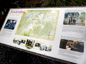 On nerdy Lord of the Rings tour: here is it where Rivendell was shot Rivendell