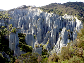 The steep climb was worth it: what a view What a view to the Pinnacles