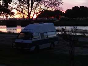 Sunset at our new home in Clive Sunset in Clive