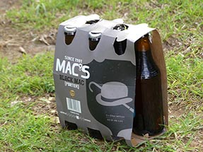 6 Pack Bier Black Mac