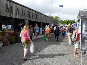 Wir schlendern über den Farmers Market in Kerikeri Farmers Market Kerikeri