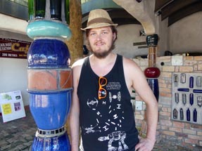 Hundertwasser Toilette in Kawakawa