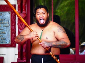 Maori Krieger Haka