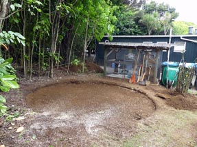 Space for watertank