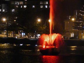 Fountain harbour Wellington