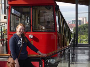 Bianca with Cable Car