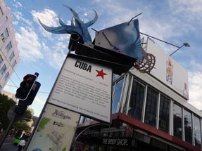 shopping street Cuba street