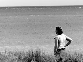 Bianca at the beach