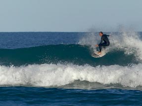 Surfing guy Gisborne