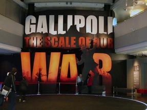 Gallipoli Ausstellung