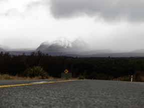 Tongariro Wolken