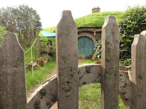 Hobbit house piece of art