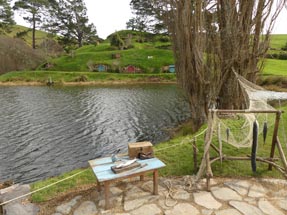 River view Hobbiton