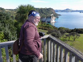 Ulli at Cathedral Cove