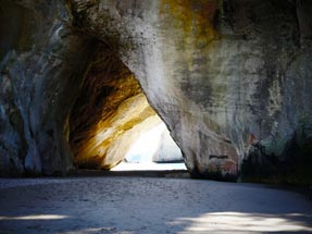 Cathedral Cove Closeup