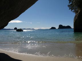 Ausguck Cathedral Cove