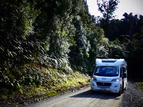 motorhome in Coromandel