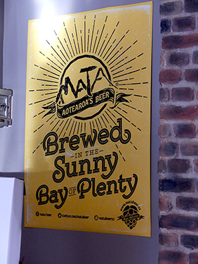 Plakatdesign für Bier